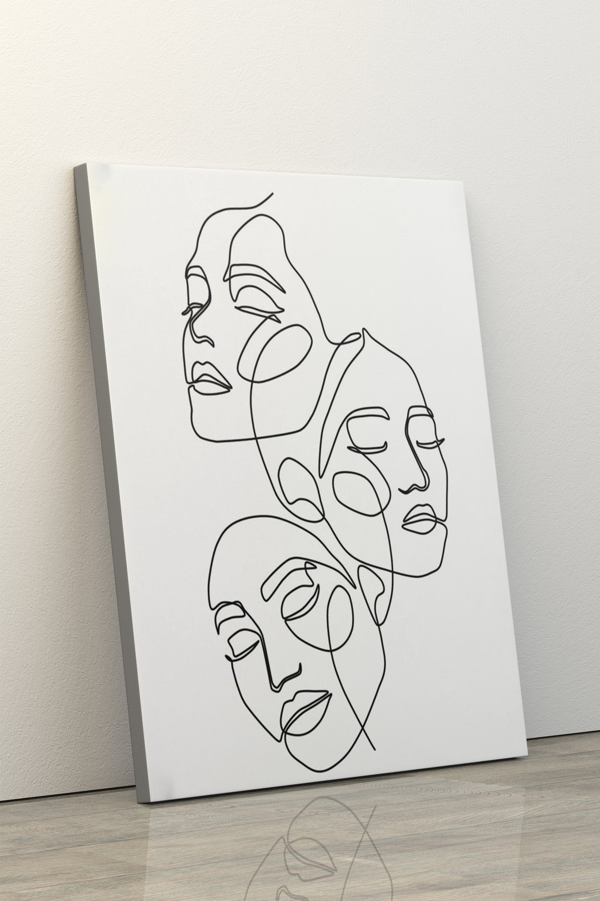 3 Face Line - Art Realm