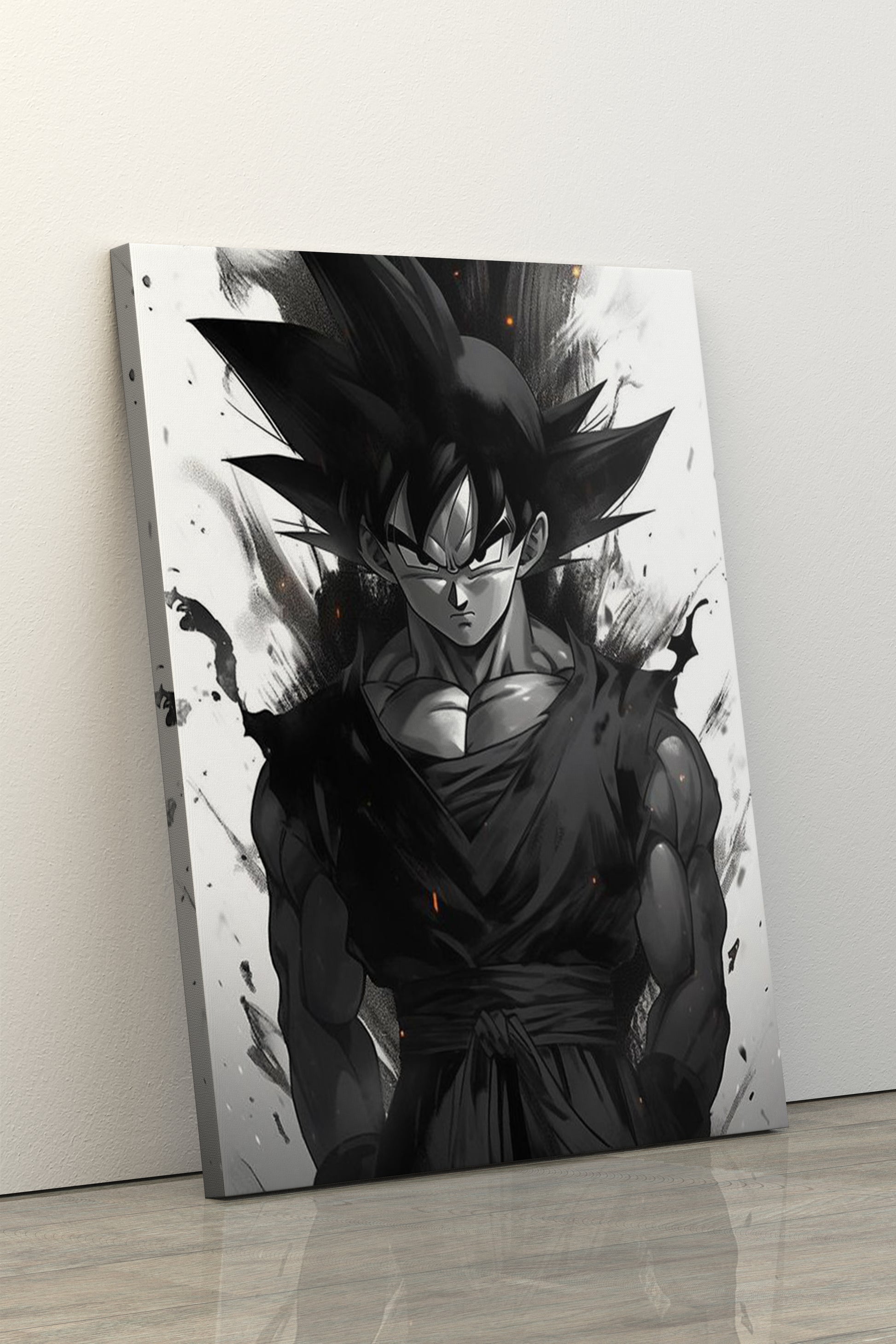 B&W Goku - Art Realm