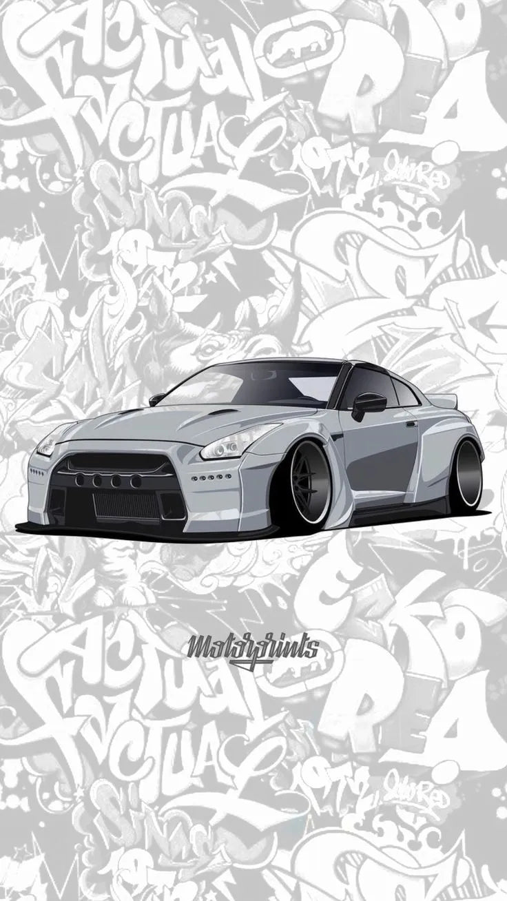 Nissan GTR vector - Art Realm